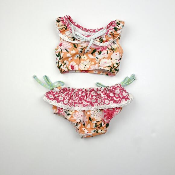SweetHoney Two Piece Floral Swimsuit - Picture 6 of 9
